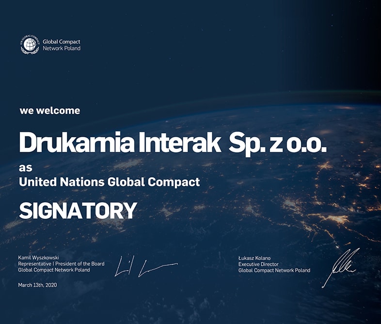 Interak - UNGC Signatory